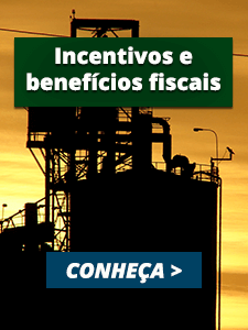 Imagem com link para página de Incentivos e Benefícios Fiscais oferecidos pela Sudene.